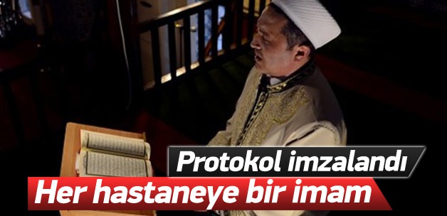 Her Hastahanede Bir İmam Geliyor