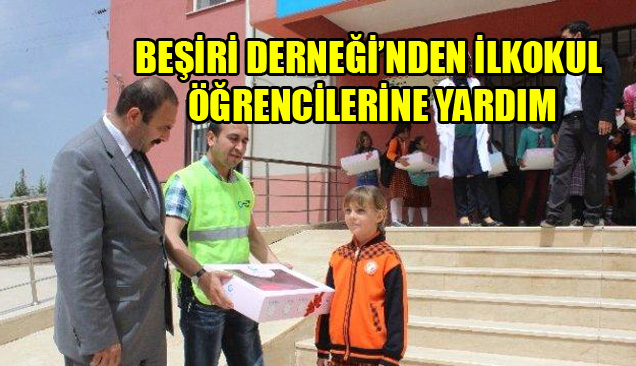 Beşiri Derneği’nden İlkokul Öğrencilerine Yardım