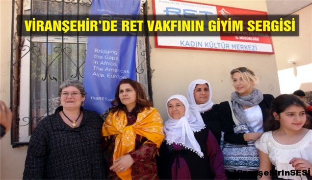 VİRANŞEHİR’DE RET VAKFININ GİYİM SERGİSİ