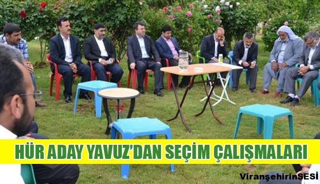 hür aday yavuzdan seçim çalışması