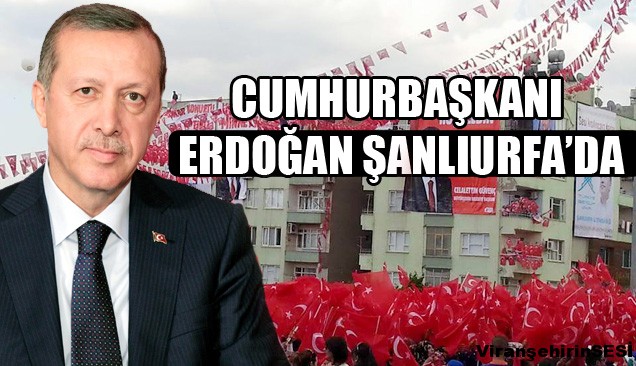 Cumhurbaşkanı Erdoğan Şanlıurfa’da