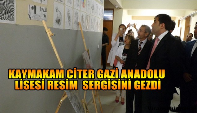 Gazi Anadolu Lisesi’nden Maket Ve Resim Sergisi