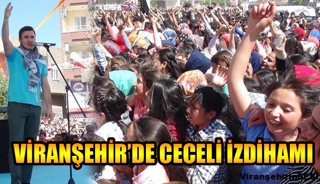 Viranşehir Mustafa Ceceli Konseri İle Coştu