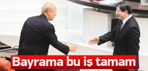 AK Parti MHP koalisyonu bayrama tamam