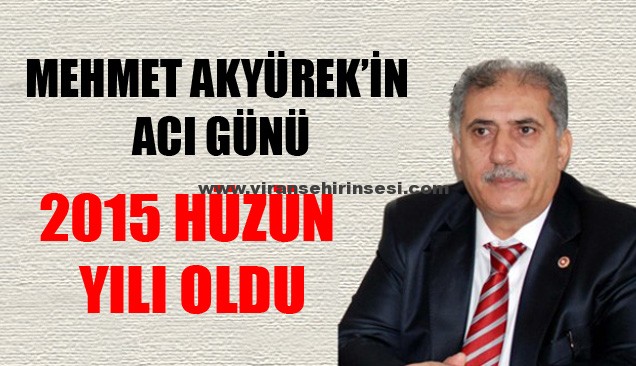 2015 Mehmet Akyürek’in Hüzün Yılı Oldu