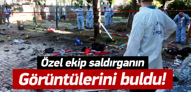 Emniyet saldırganın görüntülerini buldu