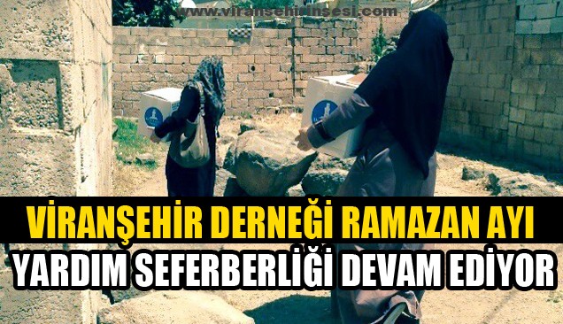 Viranşehir Derneği Ramazan’da Suriyelileri Sevindirdi