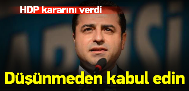 HDP’li vekillere partiden ‘bakanlık’ yetkisi!