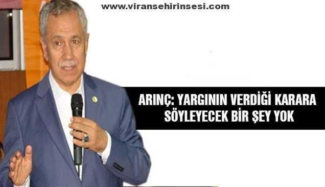 Bülent Arınç’tan Kayyum Açıklaması