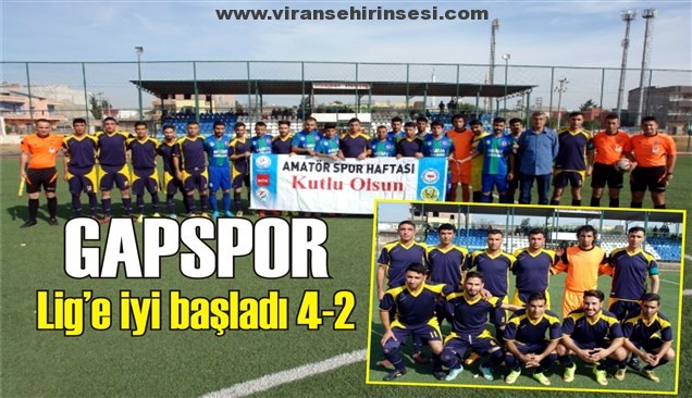 Gapspor Lig’e iyi başladı