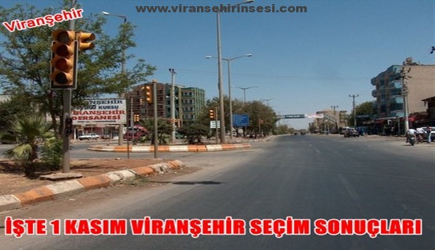 İşte Viranşehir seçim sonuçları