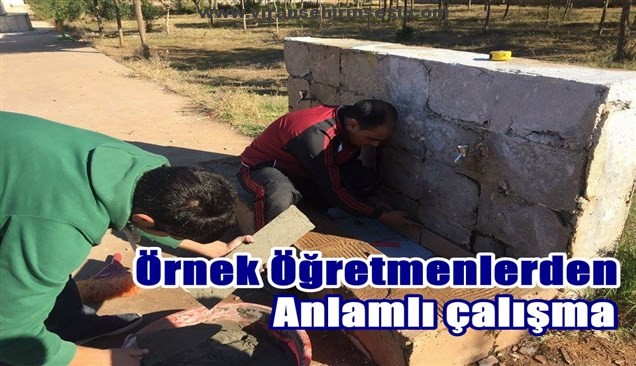 Viranşehir’li,Öğretmenlerden Anlamlı çalışma