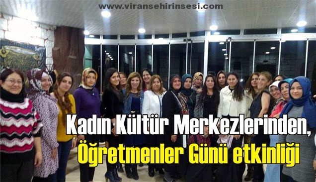 Kadın Kültür Merkezlerinden, Öğretmenler Günü etkinliği