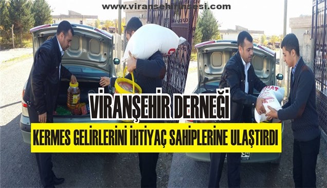 Kermes gelirleri, İhtiyaç Sahiplerine ulaşıyor