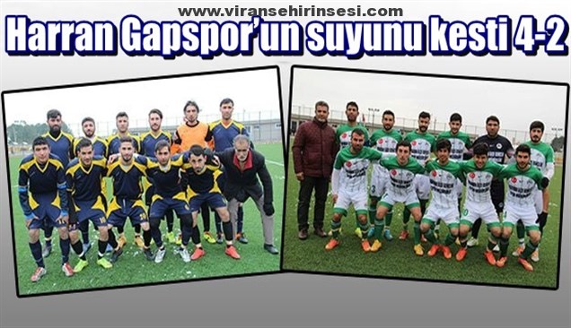 Harran Gapspor’un suyunu kesti: 4-2