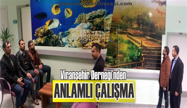 Viranşehir Derneği’nden Anlamlı Çalışma