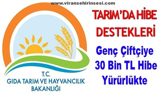 Genç Çiftçiye 30 Bin TL hibe yürürlükte