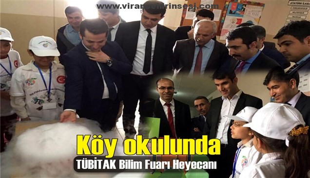 Ekindöver Ortaokulu TUBİTAK Bilim Fuarı açtı