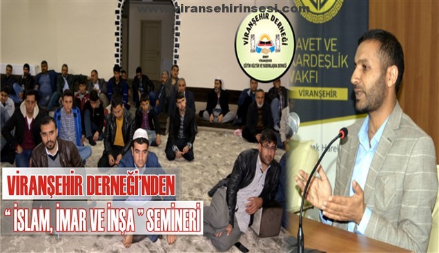 Viranşehir’li Vaiz İslam’a Değindi