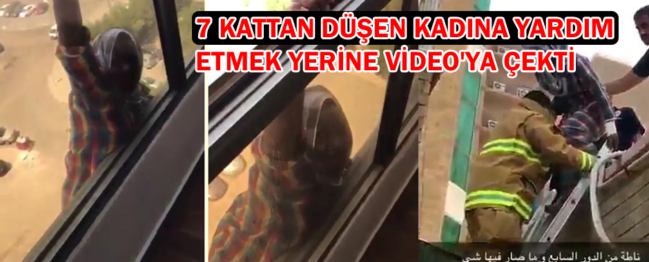 İnsanlığın Öldüğü An: Yardım etmek yerine Videoya Çekti