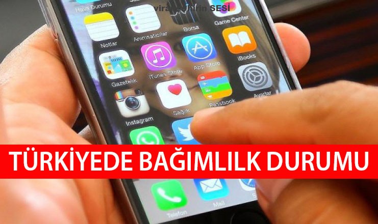 İŞTE TÜRKİYEDE İNTERNET BAĞIMLILK ORANILAR