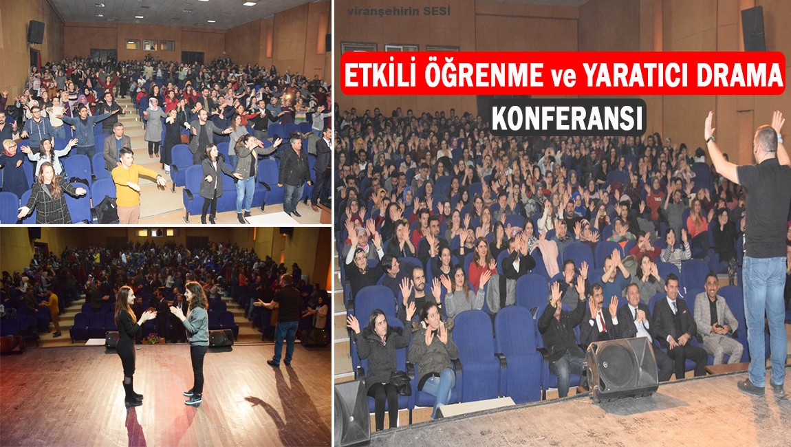 ETKİLİ ÖĞRENME VE YARATICI DRAMA KONFERANSI VERİLDİ