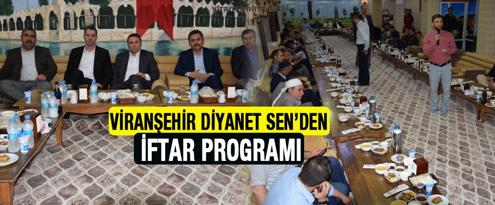 Viranşehir Diyanet Sen’den İftar Programı