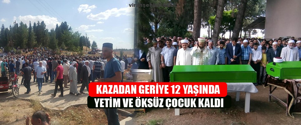 Din Görevlisi Abdullah Gargılı eşi ve çocuğu gözyaşları arasında toprağa verildi.