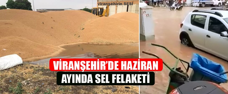 Viranşehir’de Haziran Ayında Sel Felaketi Videolu