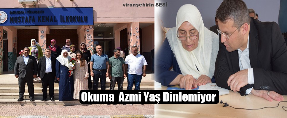 Okuma Azmi Yaş Dinlemiyor